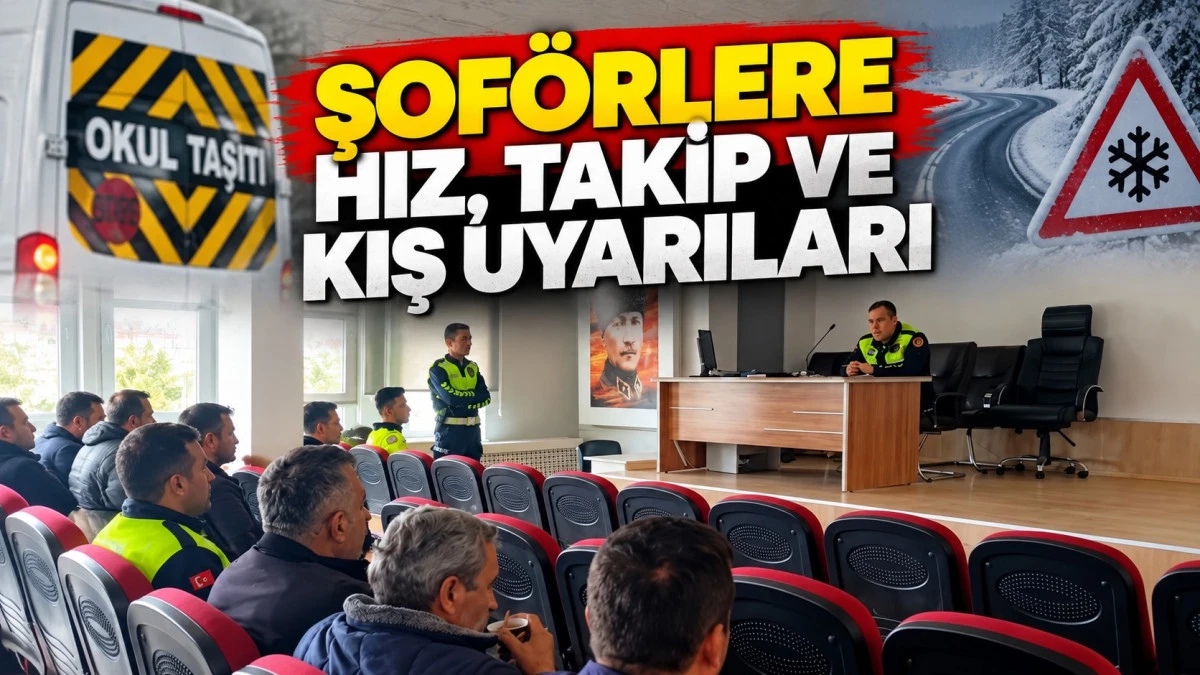 Servis şof&ouml;rlerine hayati ikazlar