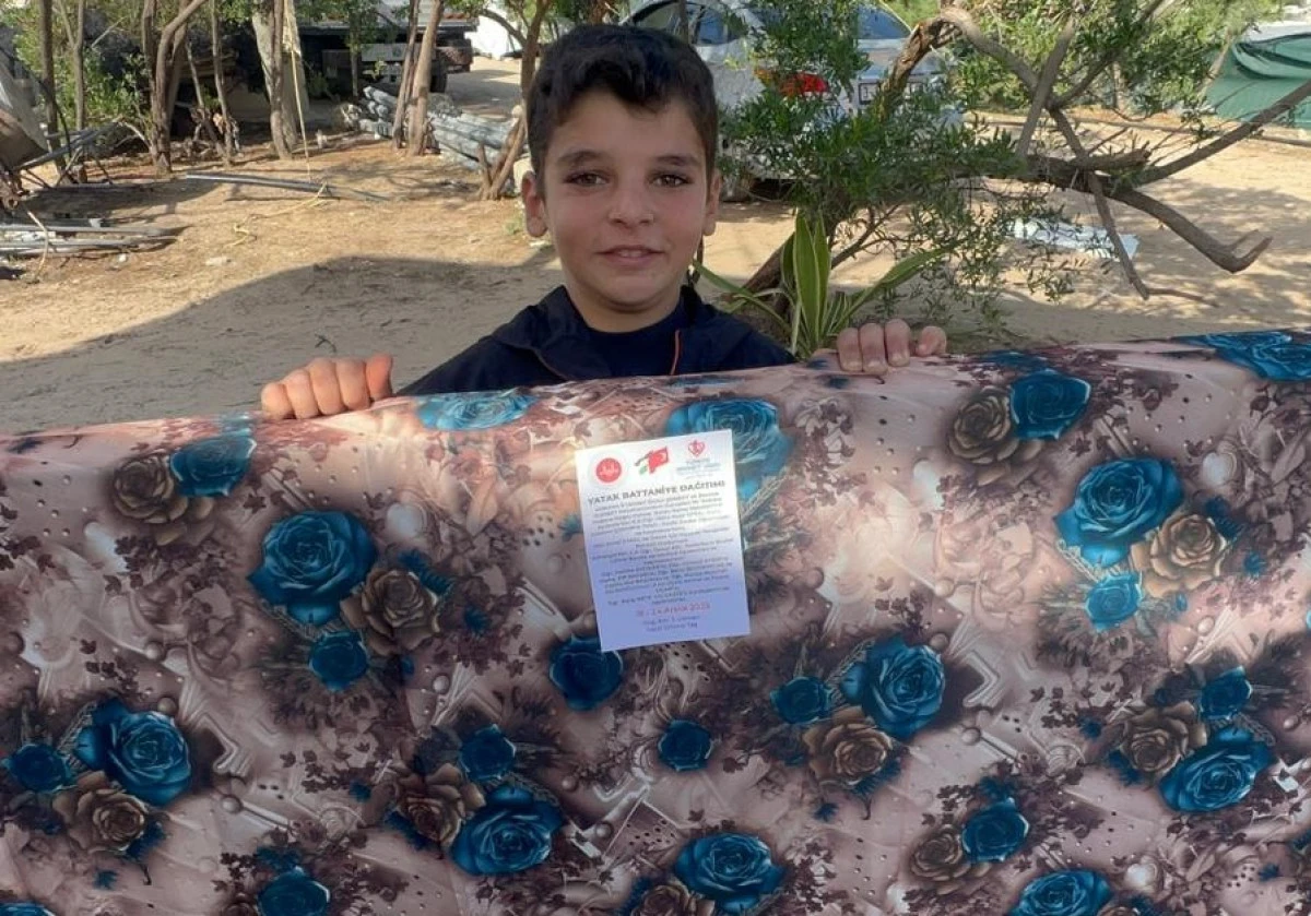 &ldquo;Sevgin Umut Olsun&rdquo; Projesi Gazze&rsquo;de Hayatlara Dokundu