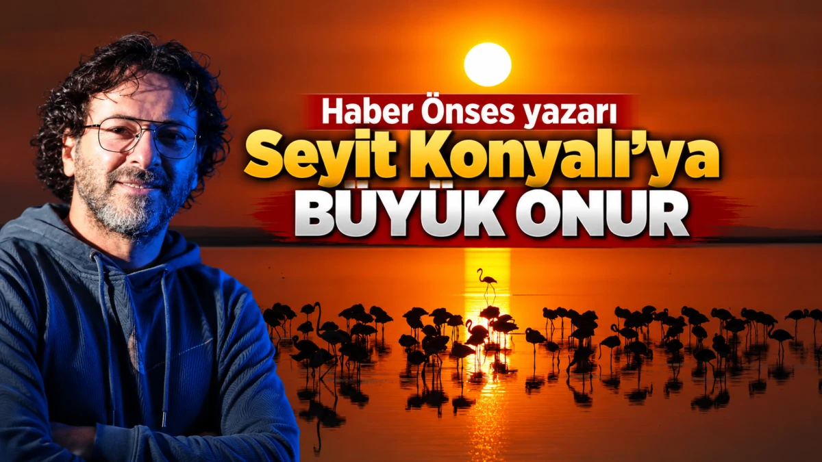 Seyit Konyalı&rsquo;ya Antalya&rsquo;dan turizm fotoğrafı &ouml;d&uuml;l&uuml;