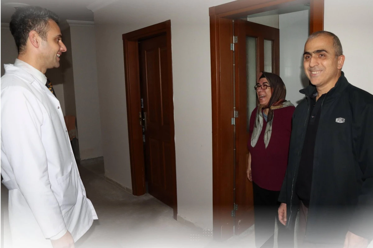Şifa bulan hastalara kapı kapı ziyaret