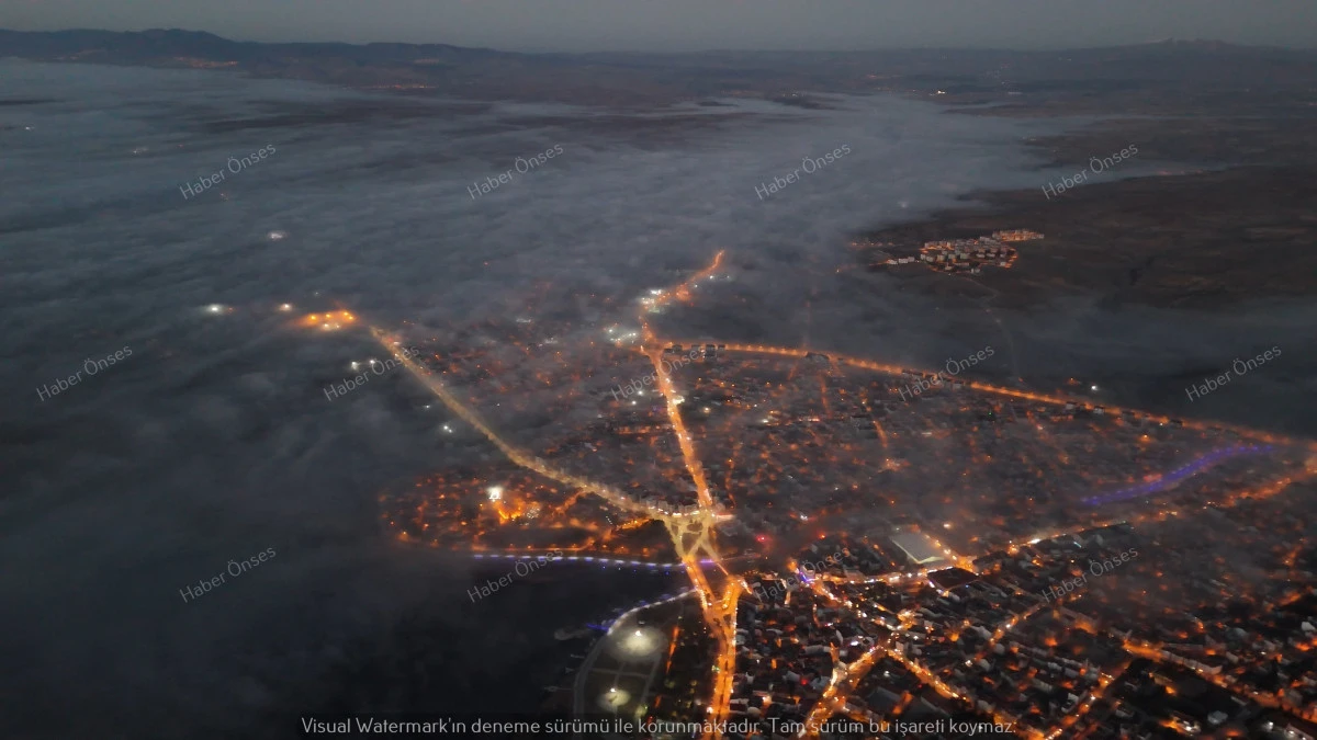 Sisli hava, Beyşehir&rsquo;i esir aldı