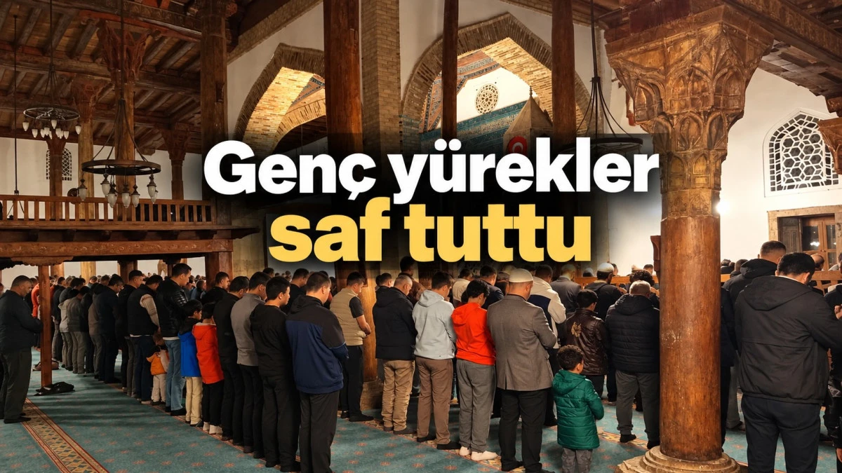 Tarihi camide g&ouml;n&uuml;l buluşması
