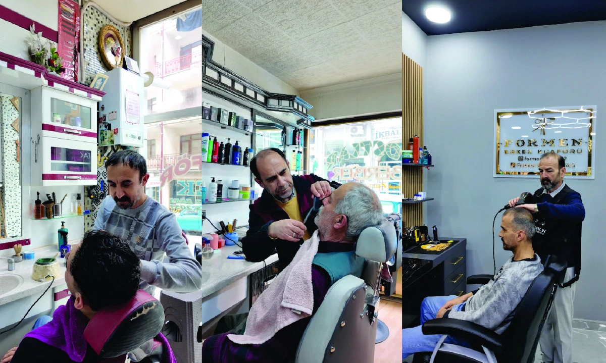 Tıraş Kuyrukları Uzadı: Berberlerde Bayram Telaşı