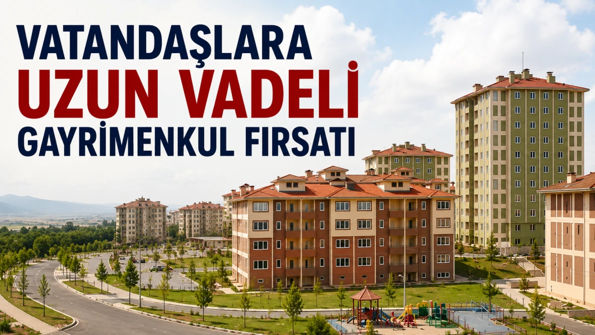 TOKİ&rsquo;den ev ve iş yeri almak isteyenlere fırsat
