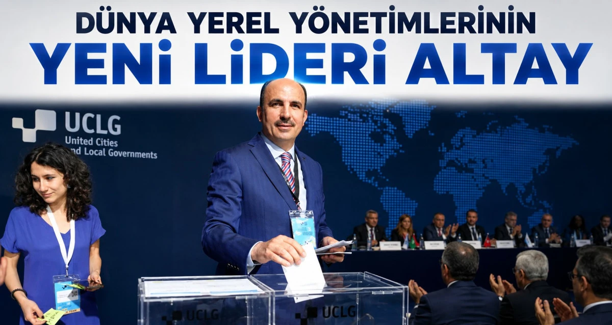 Uğur İbrahim Altay d&uuml;nya başkanı se&ccedil;ildi