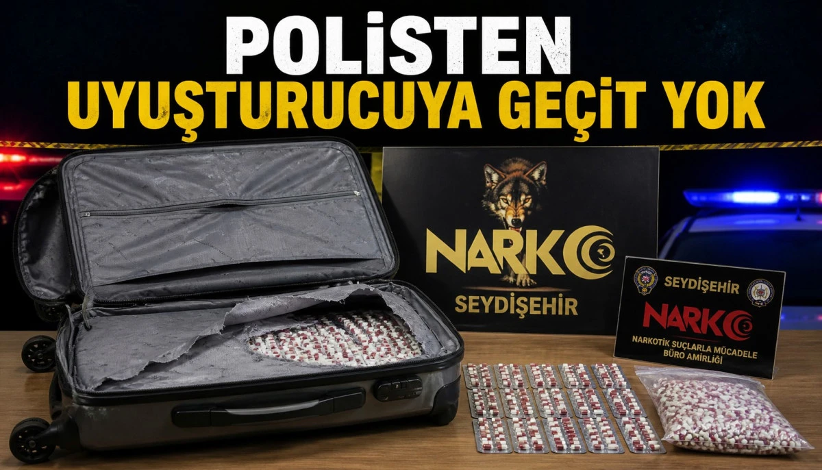 Valizin astarından uyuşturucu &ccedil;ıktı