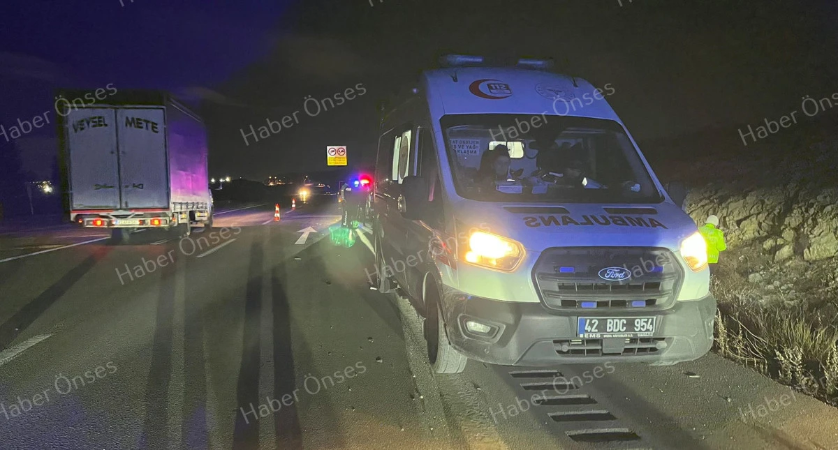 Yabancı uyruklu kadını feci kaza hayattan kopardı