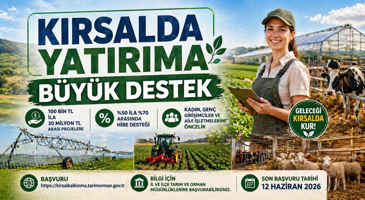 Yatırımını kırsalda yap, destek devletten