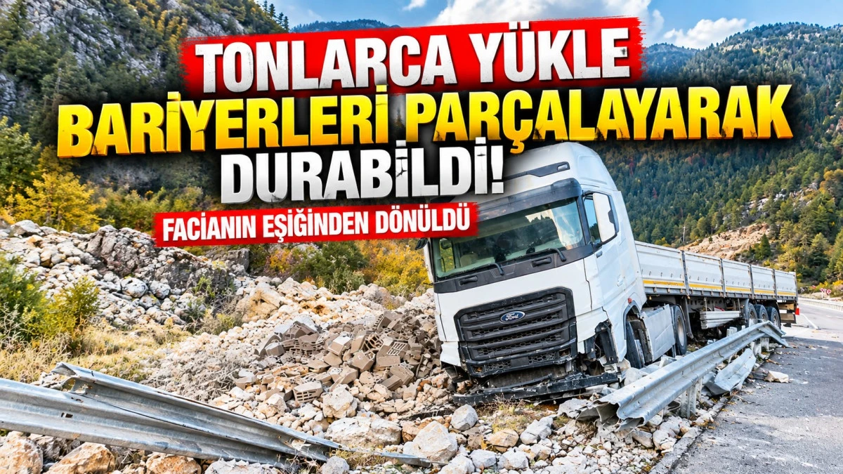 Yeni Konya Antalya kara yolunda yine y&uuml;rekler ağza geldi
