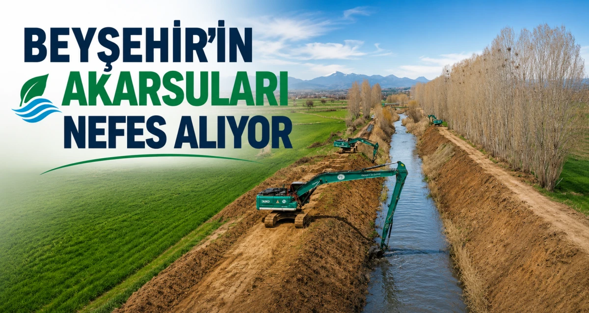 Yeşil karıncalar Beyşehir&rsquo;de g&ouml;rev başında