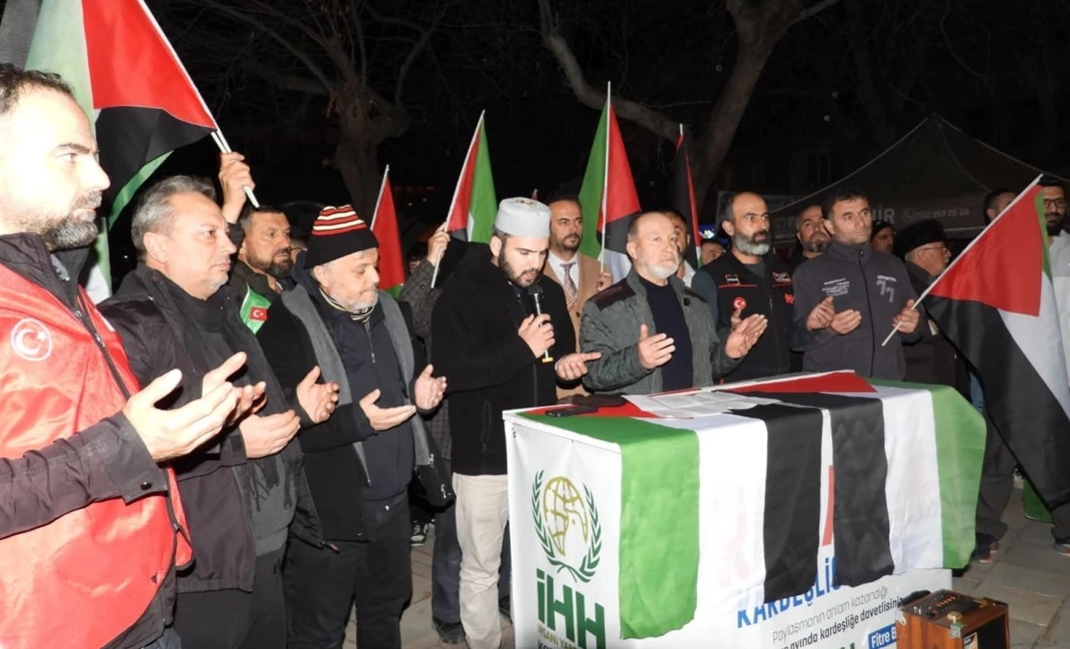 Beyşehir&rsquo;den Mescid-i Aksa i&ccedil;in g&uuml;&ccedil;l&uuml; ses